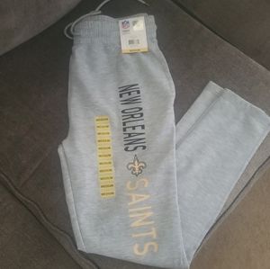 NFL New Orleans Saints sweatpants NWT
